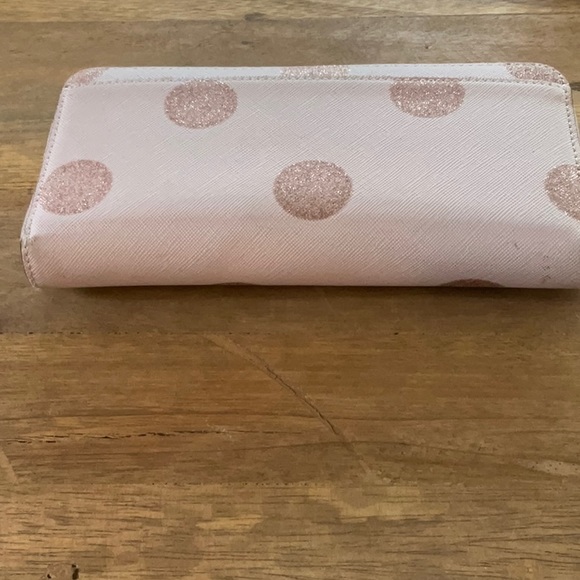 Kate Spade Light Pink Polka Dot Wallet - Picture 4 of 14